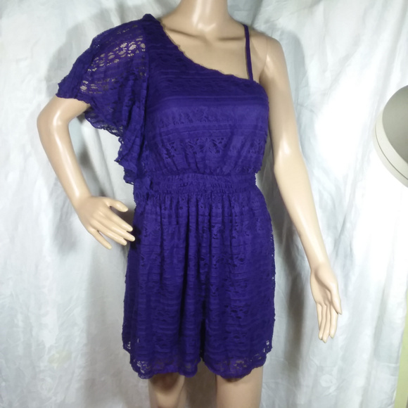 Young Purple Dress
